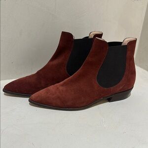 Men's Brown Suede Chelsea Boots